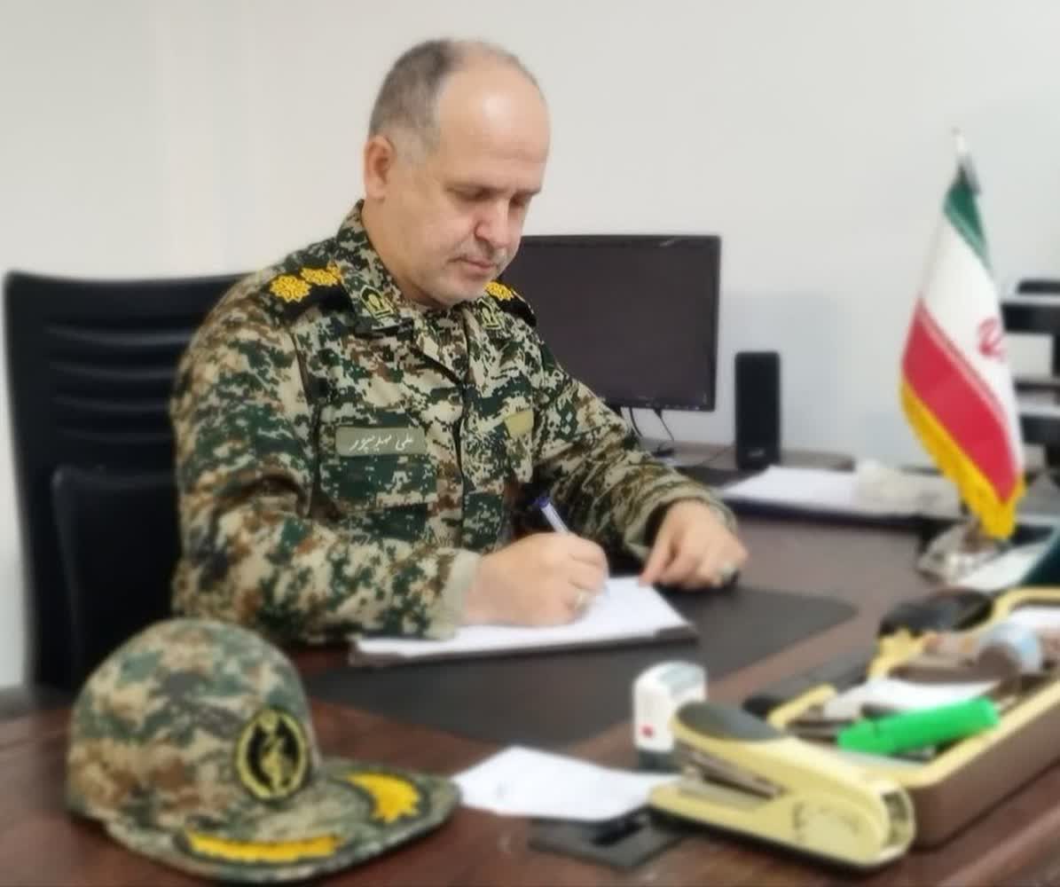 پیام تبریک فرمانده سپاه شهرستان املش به مناسبت فرارسیدن هفته دفاع مقدس🔻